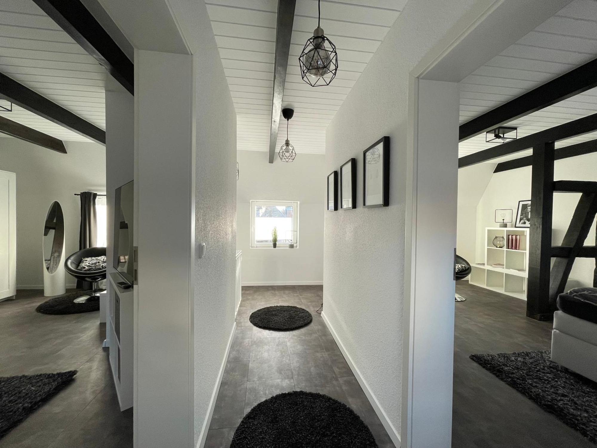 Fachwerkhaus Mit 2 Getrennten Schlafzimmern, Wohnzimmer Und Kueche Bückeburg Exterior foto